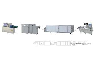 Линия для производства и упаковки жевательной резинки и жевательных конфет